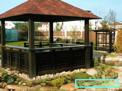 309-japansk stil Gazebo
