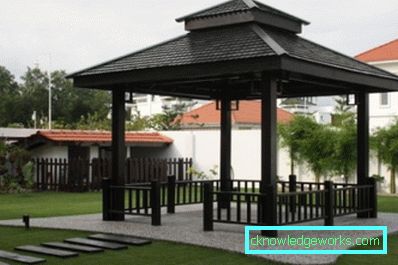 309-japansk stil Gazebo