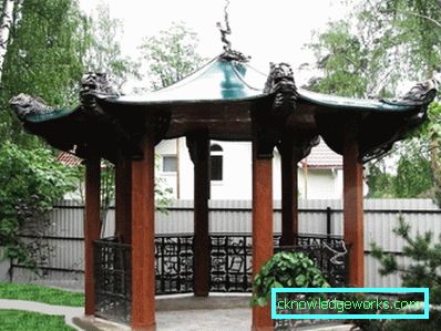 309-japansk stil Gazebo