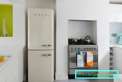 Beige kylskåp Beige kylskåp
