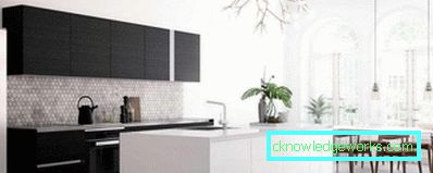 Svartvitt kök - bilder av inredningsdesign och färgkombination