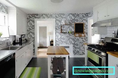 Svartvitt kök - bilder av inredningsdesign och färgkombination