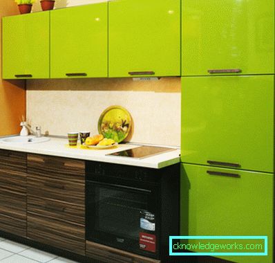 Grönt kök - 84 bilder av den bästa designen av modern design