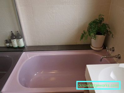 Lilac badrum - 50 bilder av en majestätisk trevlig färg i inredningen
