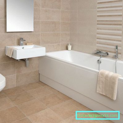 Beige badrum - 76 bilder av heminredning och design