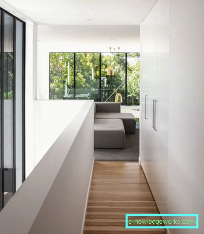 Minimalism stil hall - 60 interiörbilder för stora och små fronten