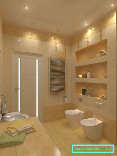 Beige badrum - 76 bilder av heminredning och design