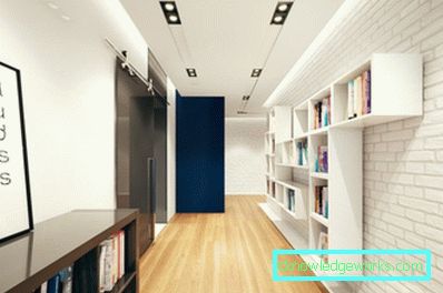 Minimalism stil hall - 60 interiörbilder för stora och små fronten