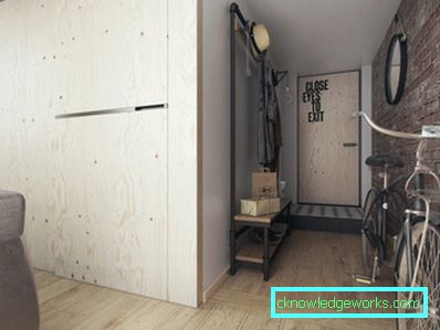Minimalism stil hall - 60 interiörbilder för stora och små fronten