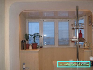 Kök på balkongen - idéer om design och placering av möbler (85 bilder)
