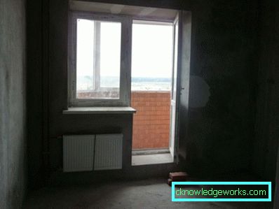 Sill på balkongen - hur det borde vara