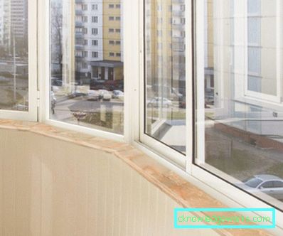 Sill på balkongen - hur det borde vara