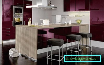 270-kök-färgad aubergine i modern