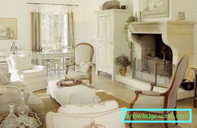 Foto: Provence stil vardagsrum