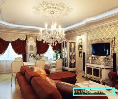Barock vardagsrum - 77 bilder av fantastisk design