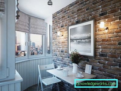 Balkongdesign - 100 bilder av de bästa designlösningarna