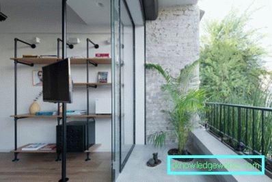 Balkongdesign - 100 bilder av de bästa designlösningarna