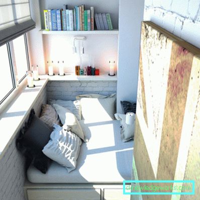 Smidda balkonger - funktioner i denna design för 80 bilder