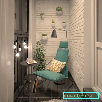 Liten balkong - Snygg och praktisk design (88 bilder)
