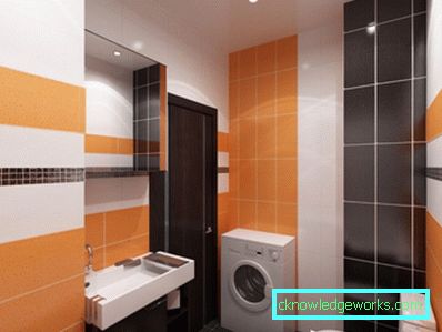 Orange badrum - 75 bilder av nya mönster av vackra 2017