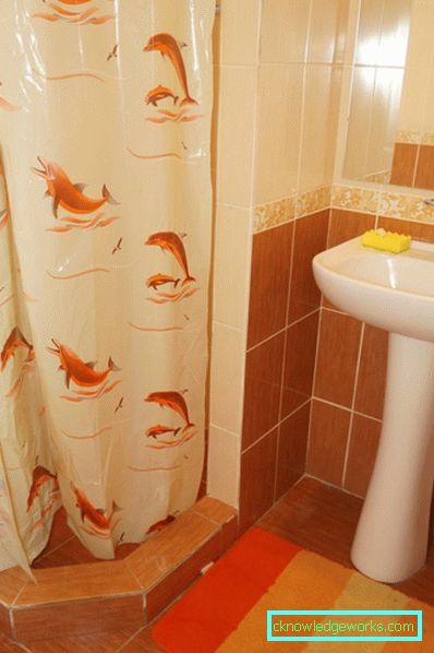 Orange badrum - 75 bilder av nya mönster av vackra 2017