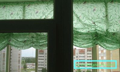 Gardiner på balkongen - 100 bilder av de bästa alternativen för elegant design