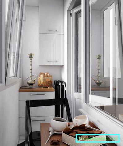 Balkong i Khrusjtjov - 75 bilder av de bästa designidéerna