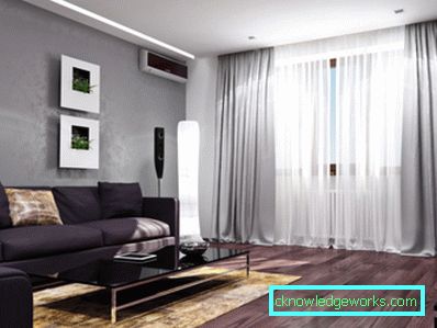 Gråa gardiner i inredningen - 100 bästa bilder av modern design