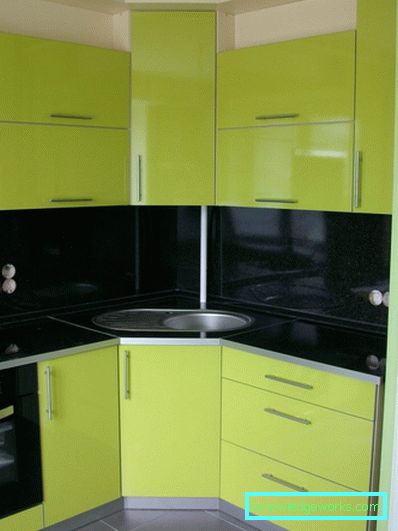Grönt kök - 84 bilder av den bästa designen av modern design