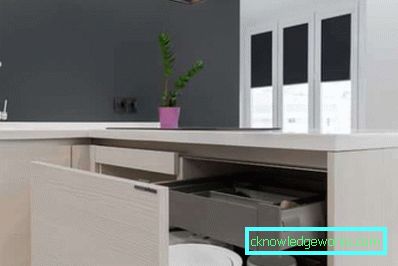 Köksdesign utan skåp