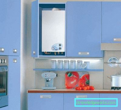 Köksdesign med gaspanna