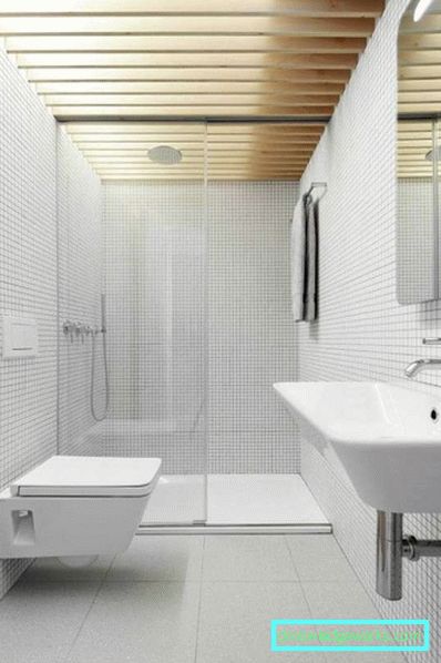 Badrumsdesign kombinerad med toalett