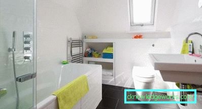 Badrumsdesign kombinerad med toalett