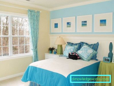 423 Blue Bedroom - 100 ovanliga bilder