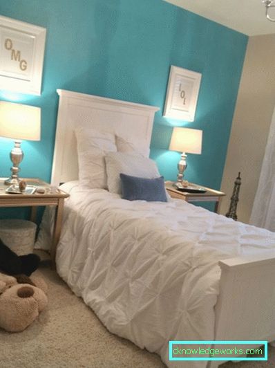 423 Blue Bedroom - 100 ovanliga bilder