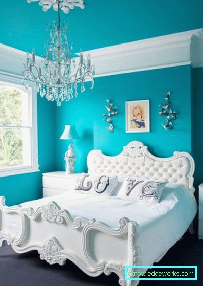 423 Blue Bedroom - 100 ovanliga bilder