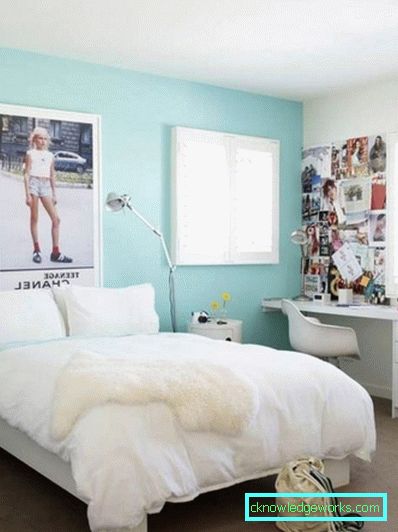 423 Blue Bedroom - 100 ovanliga bilder