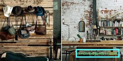 Loftstil vardagsrum - foto av interiörer i lägenheten