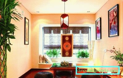 Japansk stil vardagsrum - 50 bilder av design exempel
