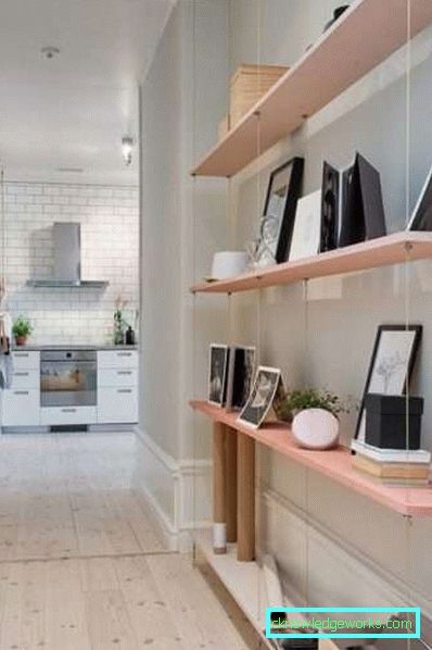 Interiör hall i lägenheten - foto lösningar för ett stort och litet rum