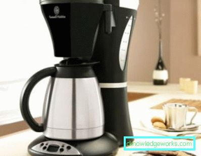 Regler för att välja en kaffebryggare för hem och kontor