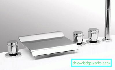 Cascade mixers: funktioner i enheten och designalternativ Cascade mixers: funktioner i enheten och designalternativ