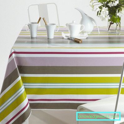 Cloth-oilcloth på bordet för köket Cloth-oilcloth på bordet för köket