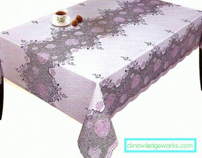 Cloth-oilcloth på bordet för köket Cloth-oilcloth på bordet för köket