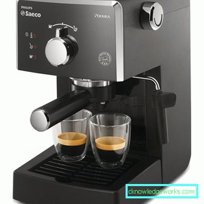 Typer av kaffebryggare Typer av kaffebryggare