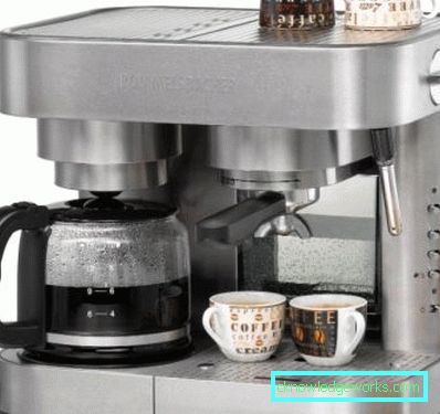 Typer av kaffebryggare Typer av kaffebryggare
