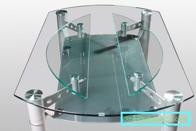 Rund glass köksbord Rund glass köksbord