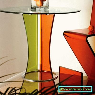 Rund glass köksbord Rund glass köksbord