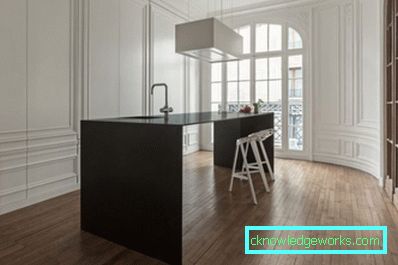 166-kök i minimalismens stil - 70 bilder