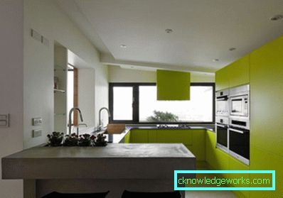 166-kök i minimalismens stil - 70 bilder